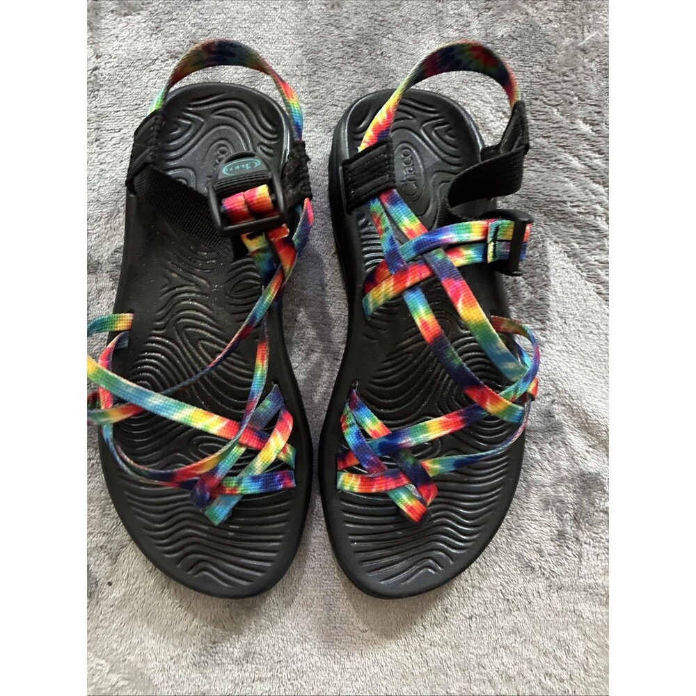 Chaco Zvolv Women's Size 8 Tie Dye Sport Sandals walking